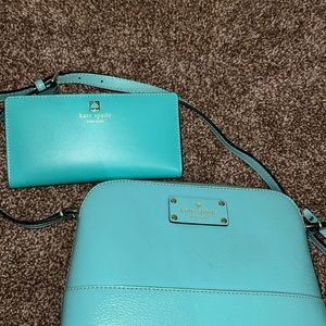 EUC Kate Spade wallet and purse set